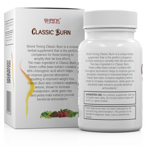 Shrink Classic Burn - 90pcs - Green Coffee Bean Extract Dietary Supplement