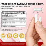 Shrink Toning Vitamin D3 + K2 Supplement – 125 mcg Vitamin D₃ & 100 mcg K₂