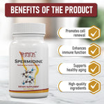 shrink Spermidine Supplements 120 Vegan Caps for Men & Women