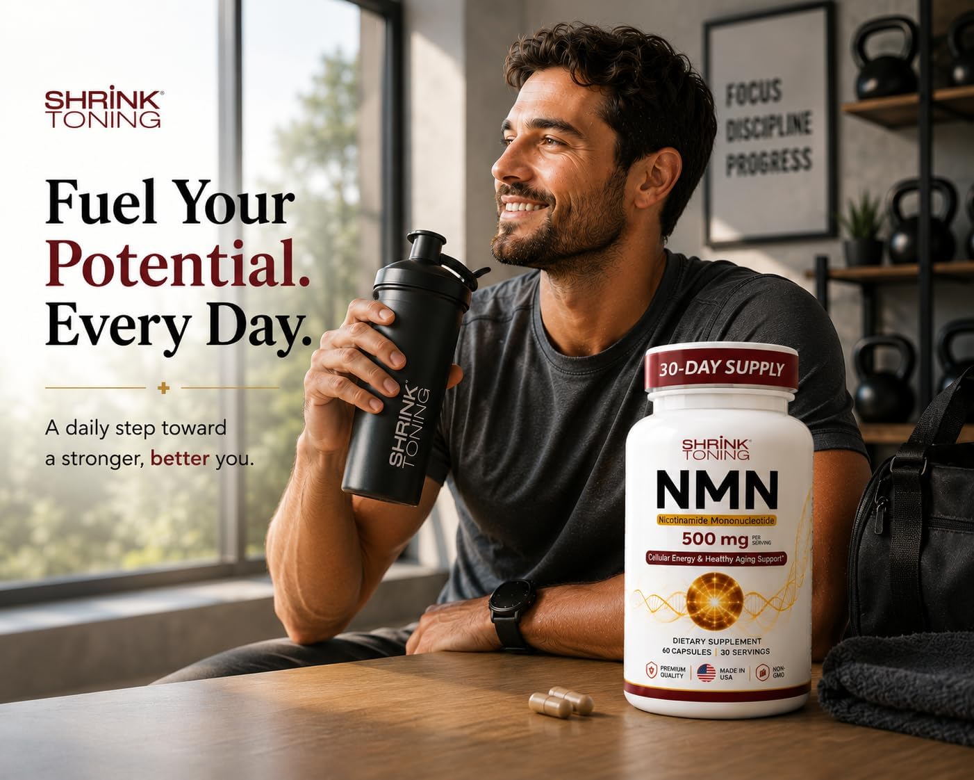 Shrink Toning NMN Supplement 500mg