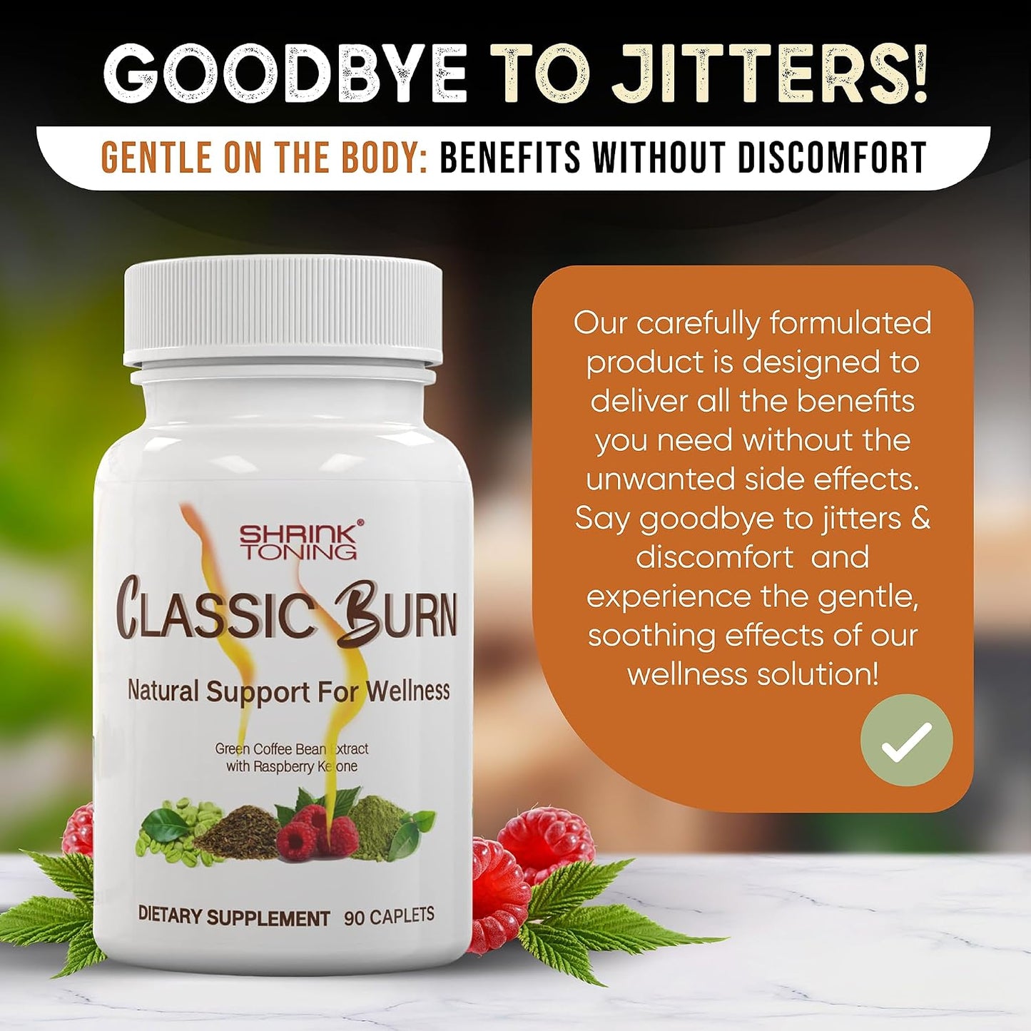 Shrink Classic Burn - 90pcs - Green Coffee Bean Extract Dietary Supplement