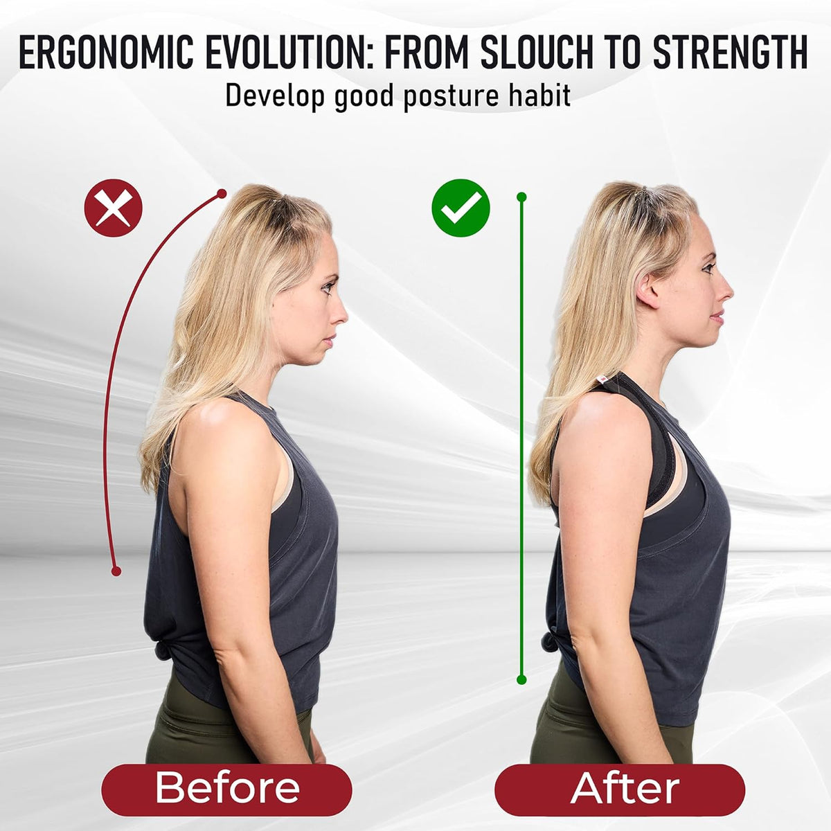 shrink Posture Corrector Back Support Brace