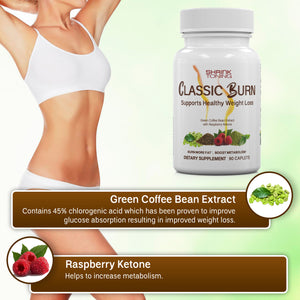 Shrink Classic Burn - 90pcs - Green Coffee Bean Extract Dietary Supplement