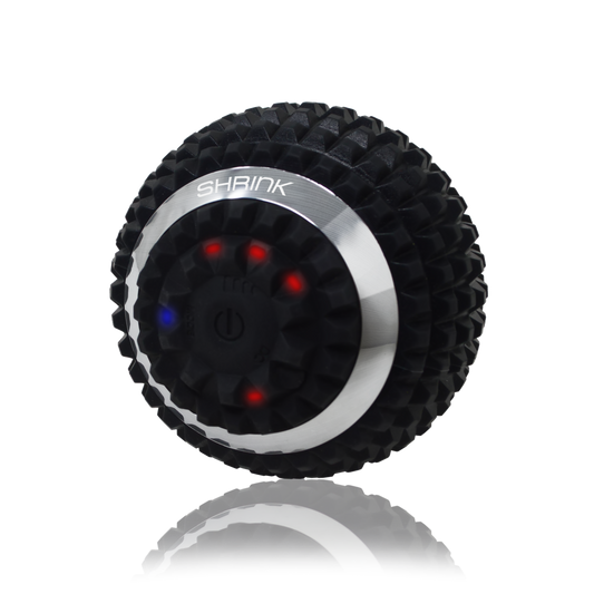 SHRINK Vibrating Massage Ball with 4-Speeds Vibration Intensity