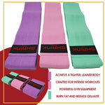 Shrink 3 Pc Fabric Resistance Bands Set-Shrinktoning