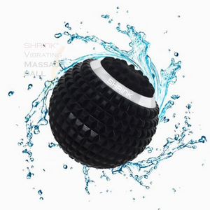 SHRINK Vibrating Massage Ball with 4-Speeds Vibration Intensity